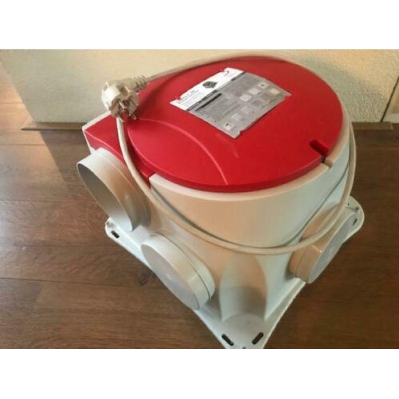 Zehnder Comfofan mechanische ventilatie perilex stekker