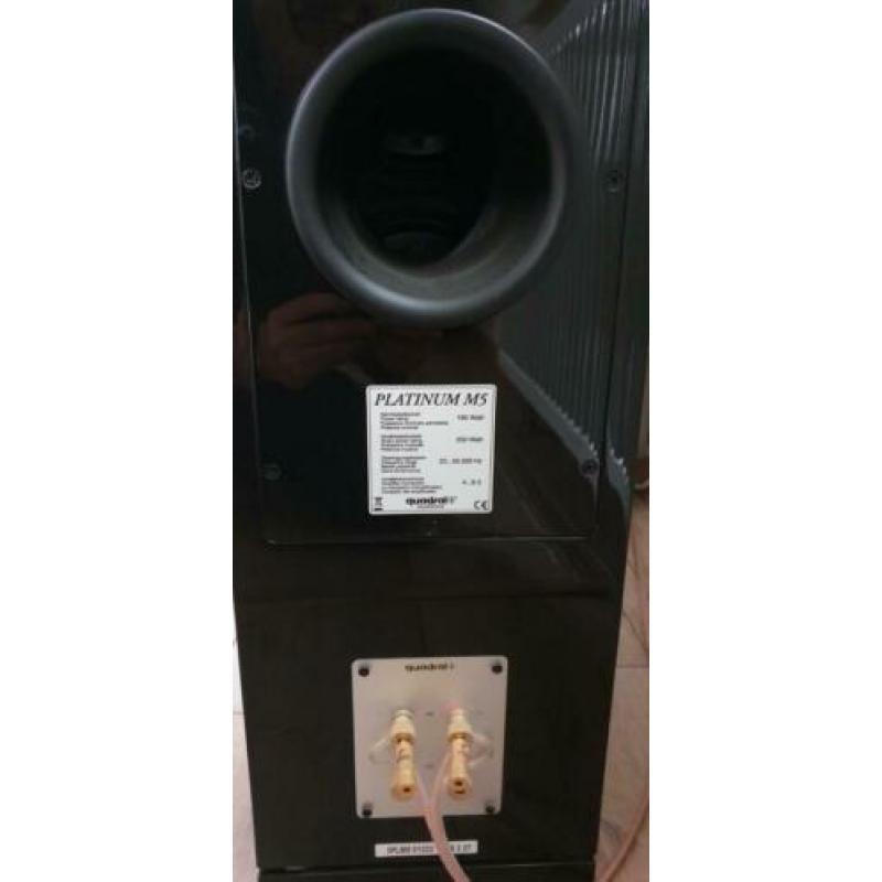 High-end Quadral platinum M5 speakers