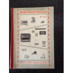 RETRO oude catalogus jaren 70 o.a Brabantia Viking kerstverl