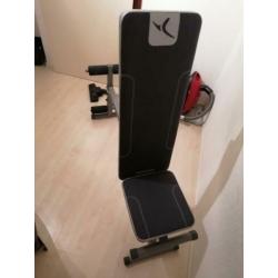 Fitness bankje + dumbell set