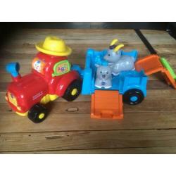 Tractor- en dierenkar