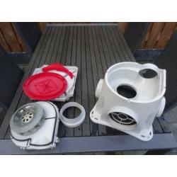Zehnder Comfofan mechanische ventilatie perilex stekker