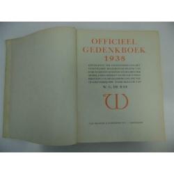 Holkema & Warendorf Officieel Gedenkboek 1938 Wilhelmina