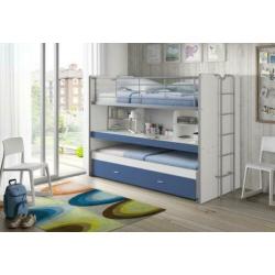 Bonny Halfhoogslaper 3xBed+Bureau 7 Kleuren Gratis Matras