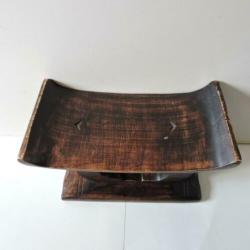 Afrikaans krukje hout kruk Afrika 19 cm