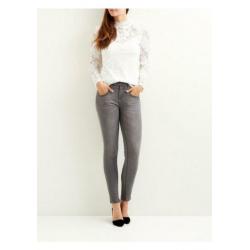 Object up-c super stretch light grey spijkerbroek mt 30/32
