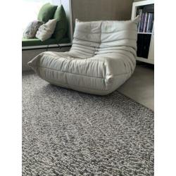 Ligne Roset Togo banken set grijs leer