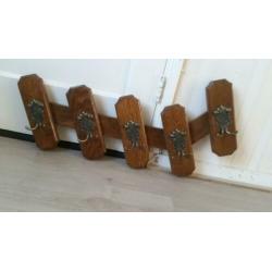 vintage hout kapot Lengte 65 cm