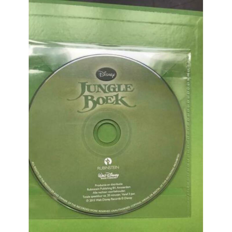 Disney Jungle boek lees en luisterboek met cd Nederlands
