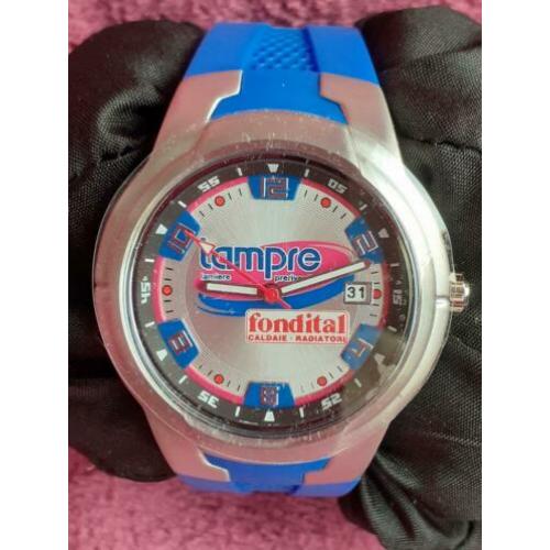 Lampre collector item. Met datum erin Stalen afwerking