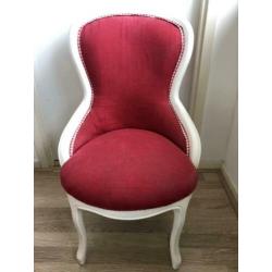 Brocante stoeltje kinder fauteuil