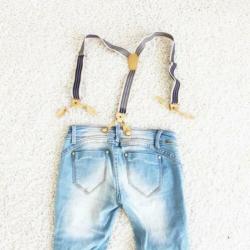 Donna Bizzarra Broek Met Bretels (Maat 34) - 11