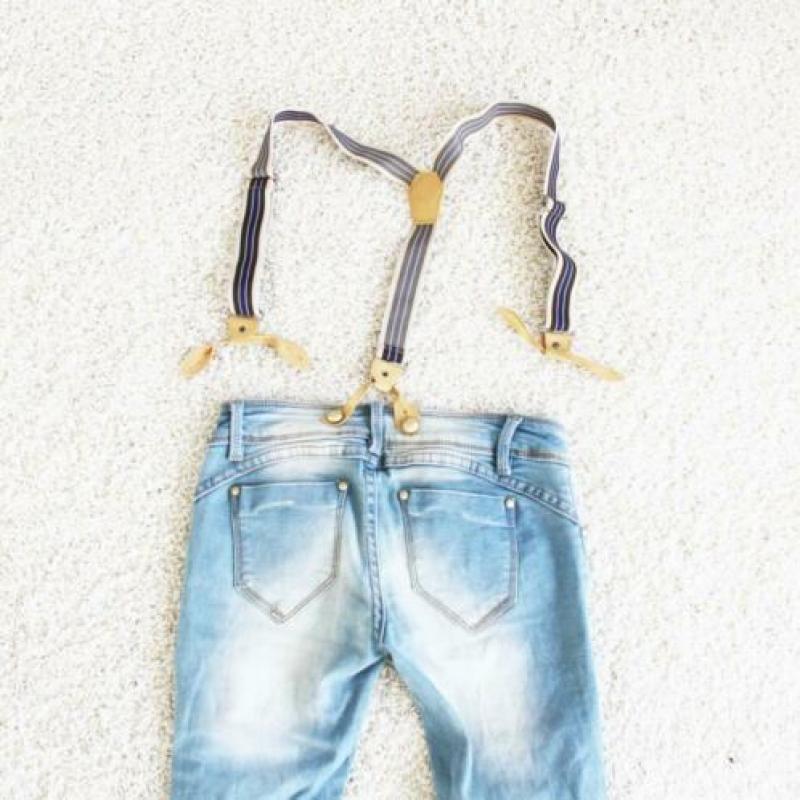 Donna Bizzarra Broek Met Bretels (Maat 34) - 11