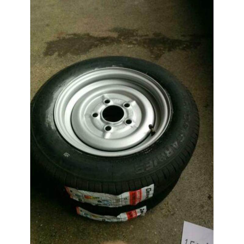 12 inch aanhangerwielen 5 gaats steek 112 et 20 of et 30