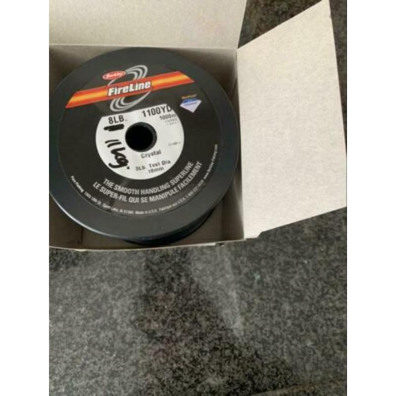 990 m rollen berkley fireline crystal 18/00