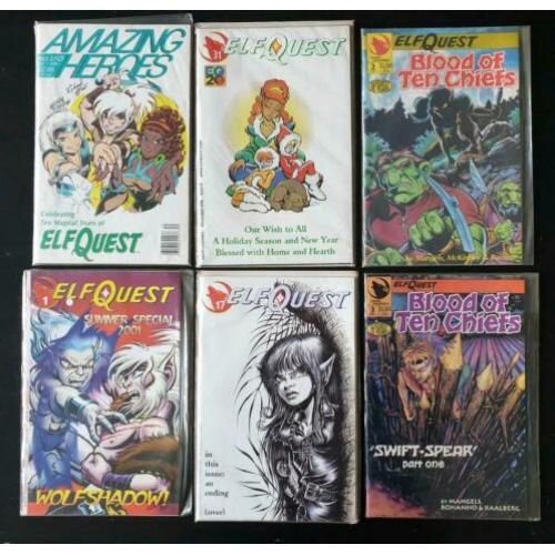 Diverse US Comics van ELFQUEST (Engelstalig)