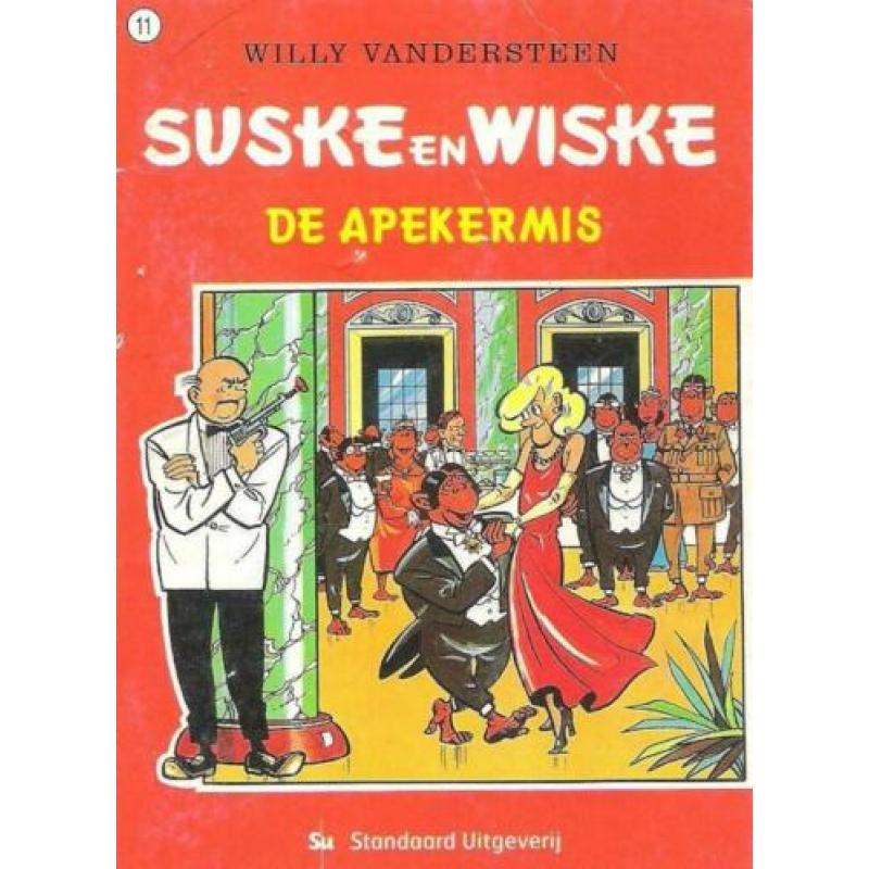 SUSKE en WISKE Willy Vandersteen 5 boekjes kleur