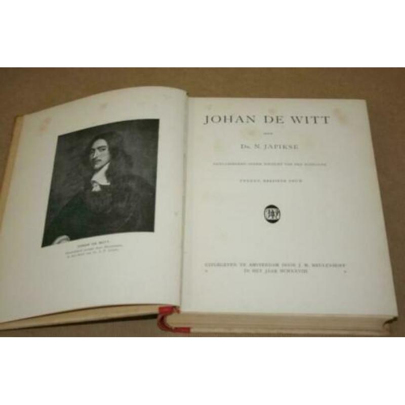 Johan de Witt - Dr. N. Japikse - 1928 !!