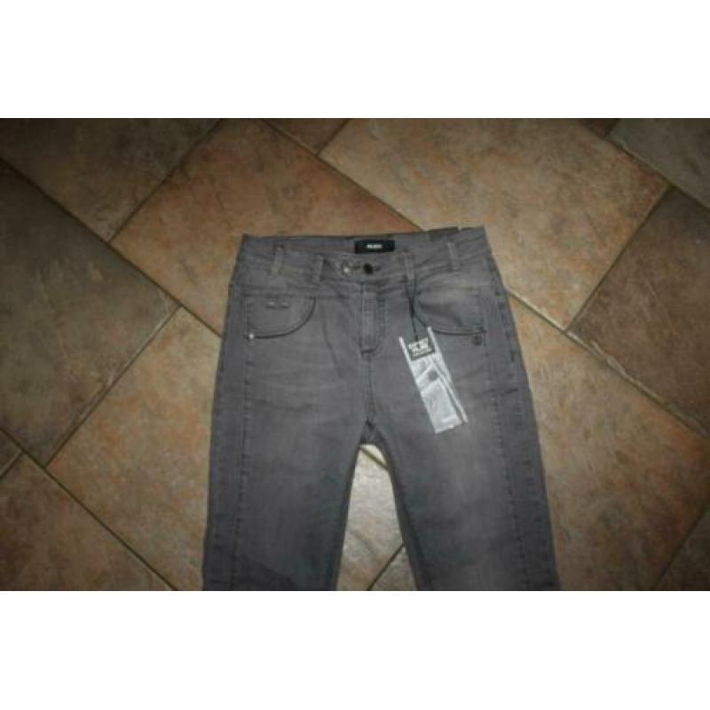 Object up-c super stretch light grey spijkerbroek mt 30/32