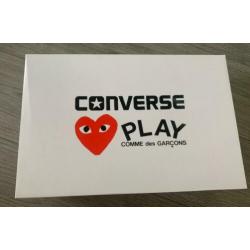 Comme des Garcons Converse maat 43