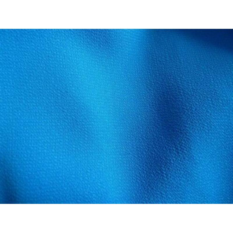 Turquoise crêpe Georgette rok van Edgar Vos