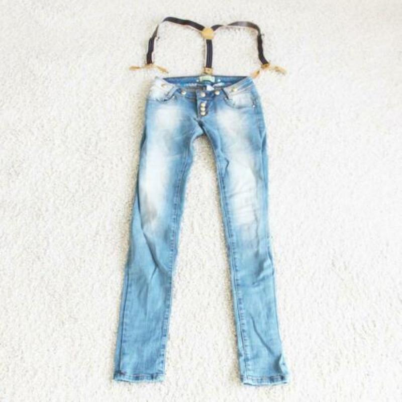 Donna Bizzarra Broek Met Bretels (Maat 34) - 11