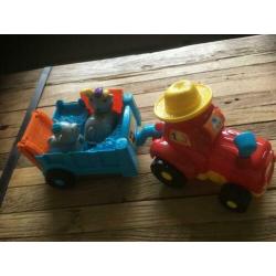 Tractor- en dierenkar