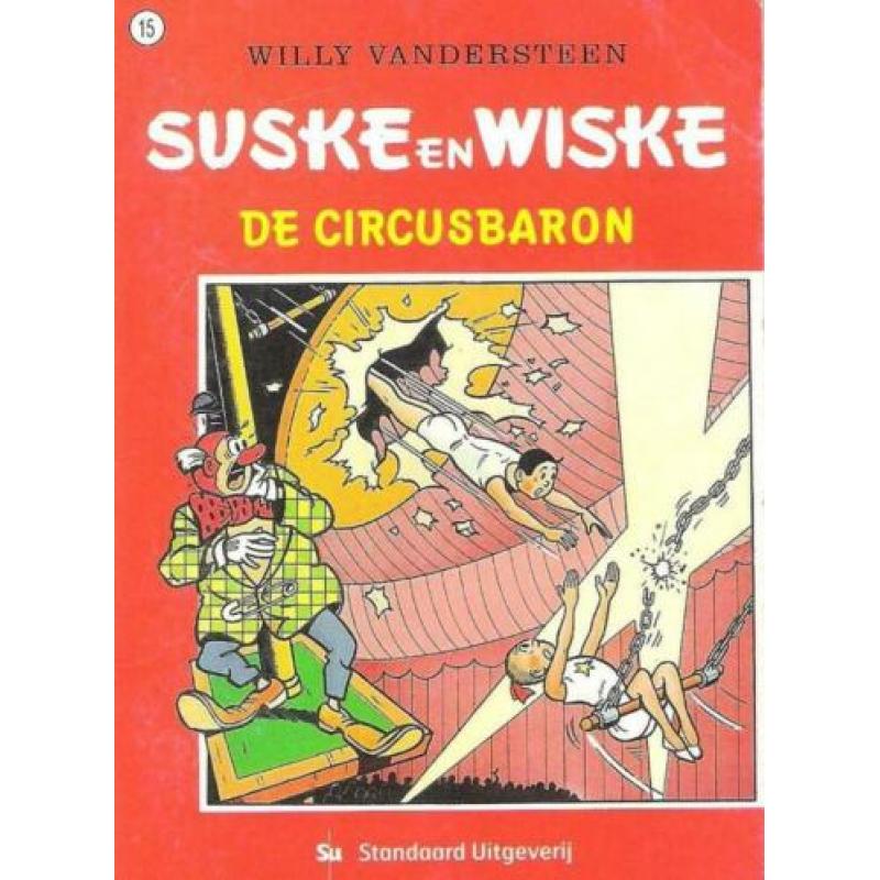 SUSKE en WISKE Willy Vandersteen 5 boekjes kleur