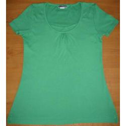 Suede look blouse van Gina Umberto M/38.