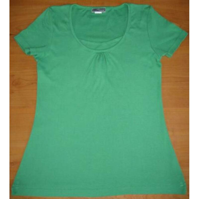 Suede look blouse van Gina Umberto M/38.