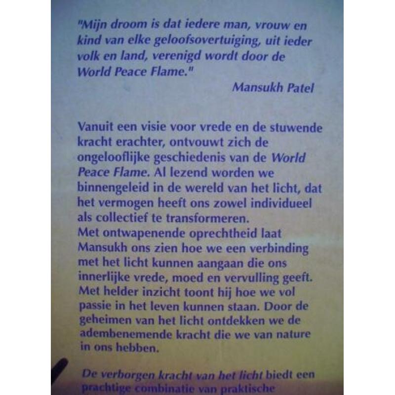 De verborgen kracht van het licht - Mansukh Patel