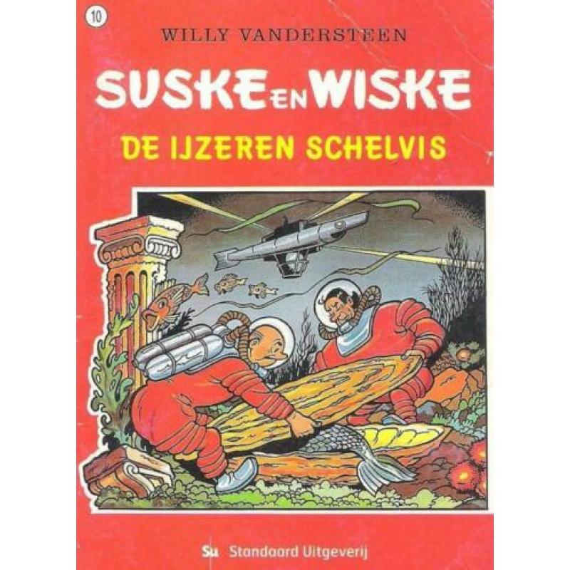 SUSKE en WISKE Willy Vandersteen 5 boekjes kleur