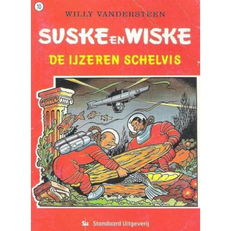 SUSKE en WISKE Willy Vandersteen 5 boekjes kleur
