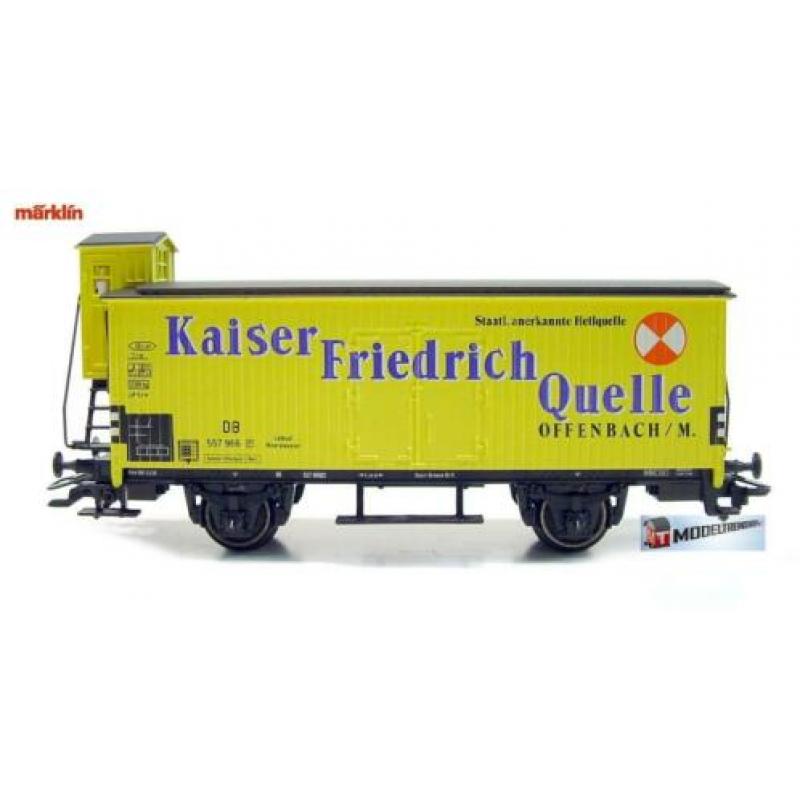 Marklin 4890 Wagen met Remhuisje - Kaiser Friedrich Quelle