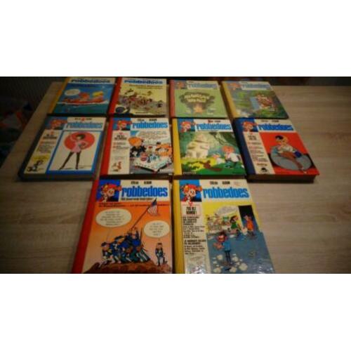 Robbedoes stripboeken verzamelde nummers HC 4 stuks