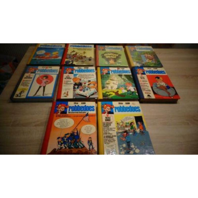 Robbedoes stripboeken verzamelde nummers HC 4 stuks
