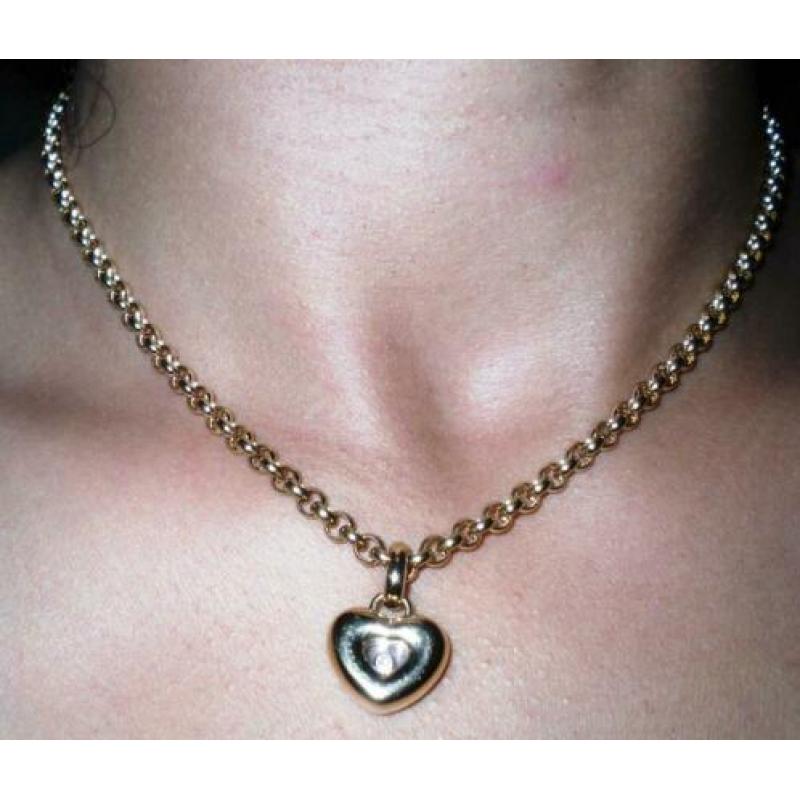chopard ketting met hart