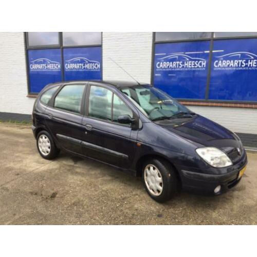 Renault Megane Scenic 1.6 16V Expr 2001 Blauw