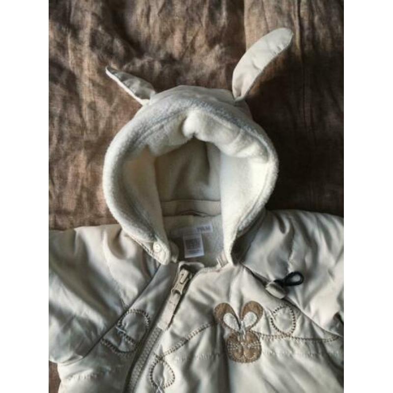 baby skipak h&m met konijnen oren mt56