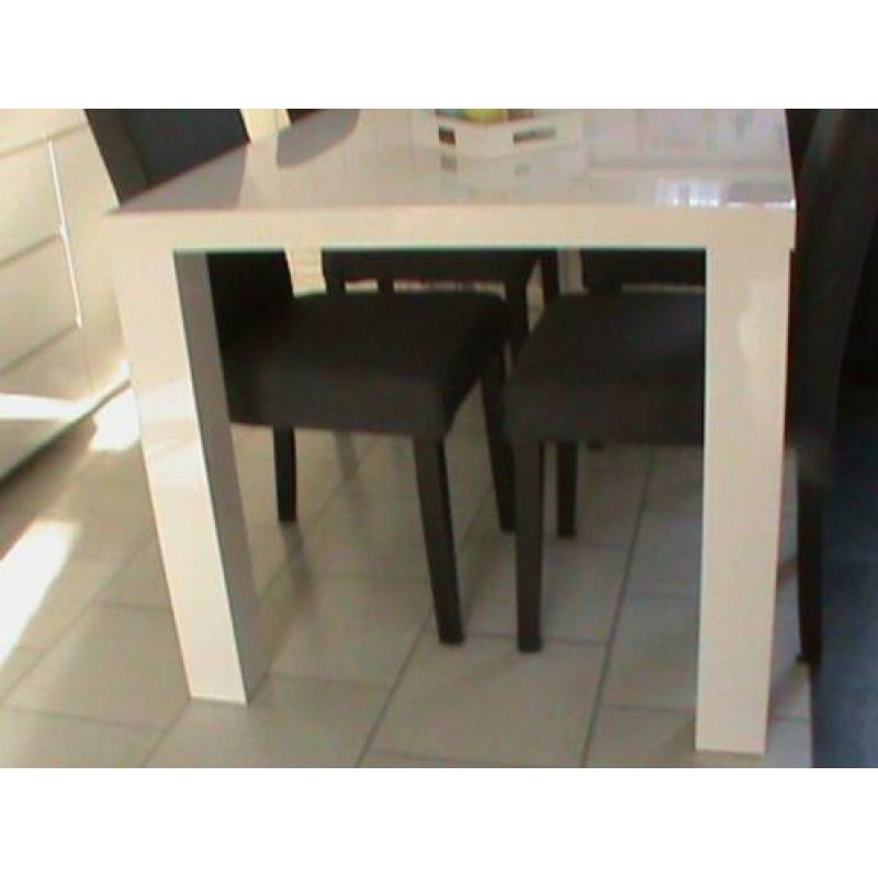 te koop eethoek hoogglans