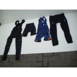 xxx 19-2 GEBRUIKTE WIELERKLEDING VOOR MAAR 7 EURO PER ITEM
