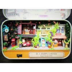 Box Dream Theatre~Harry Bella~Miniatuur in Blik~Konijntjes