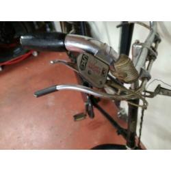 Antieke gazelle pastoorsfiets ,kruisframe