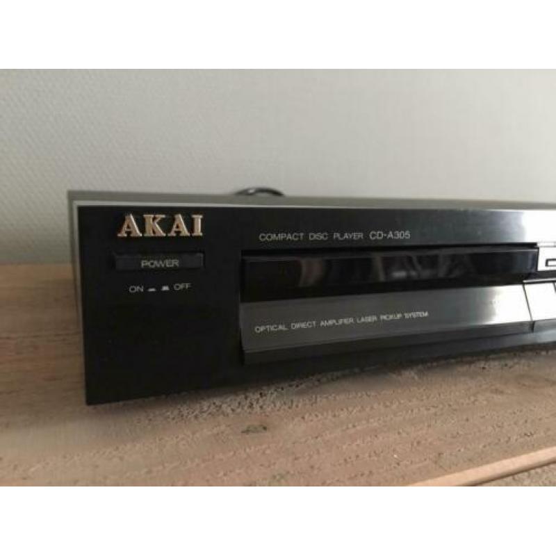 Vintage Akai CD-A305 Audiophile Compact Disc Player, ZGAN!