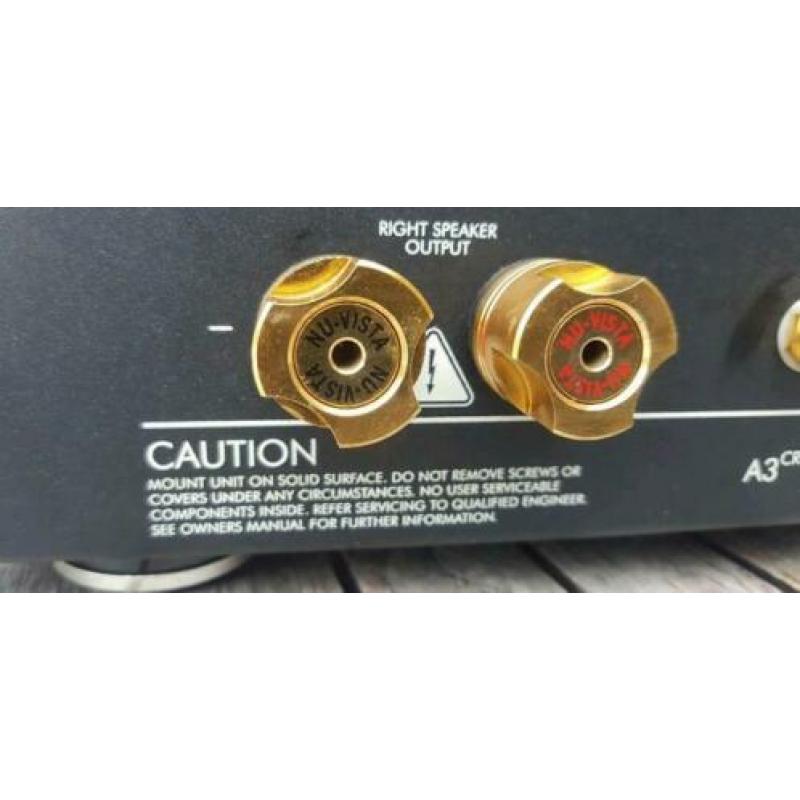 Musical Fidelity A3CR power 120 watts rms klasse versterker
