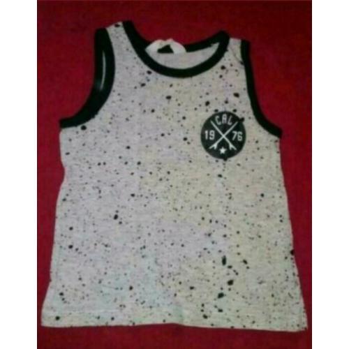 Heel mooi grijs shirt zonder mouwen .. 98 / 104 .. H&M
