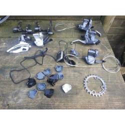 Shimano XTR, XT, Avid Digid. Flightdeck