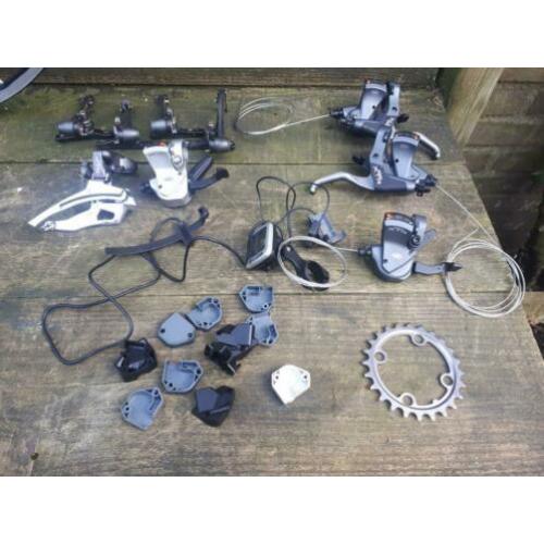 Shimano XTR, XT, Avid Digid. Flightdeck