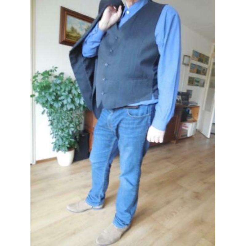 Colbert met vest mt. 29