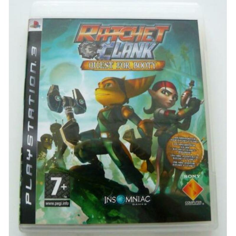 PS3 Rachet Clank Quest For Booty ~ Game